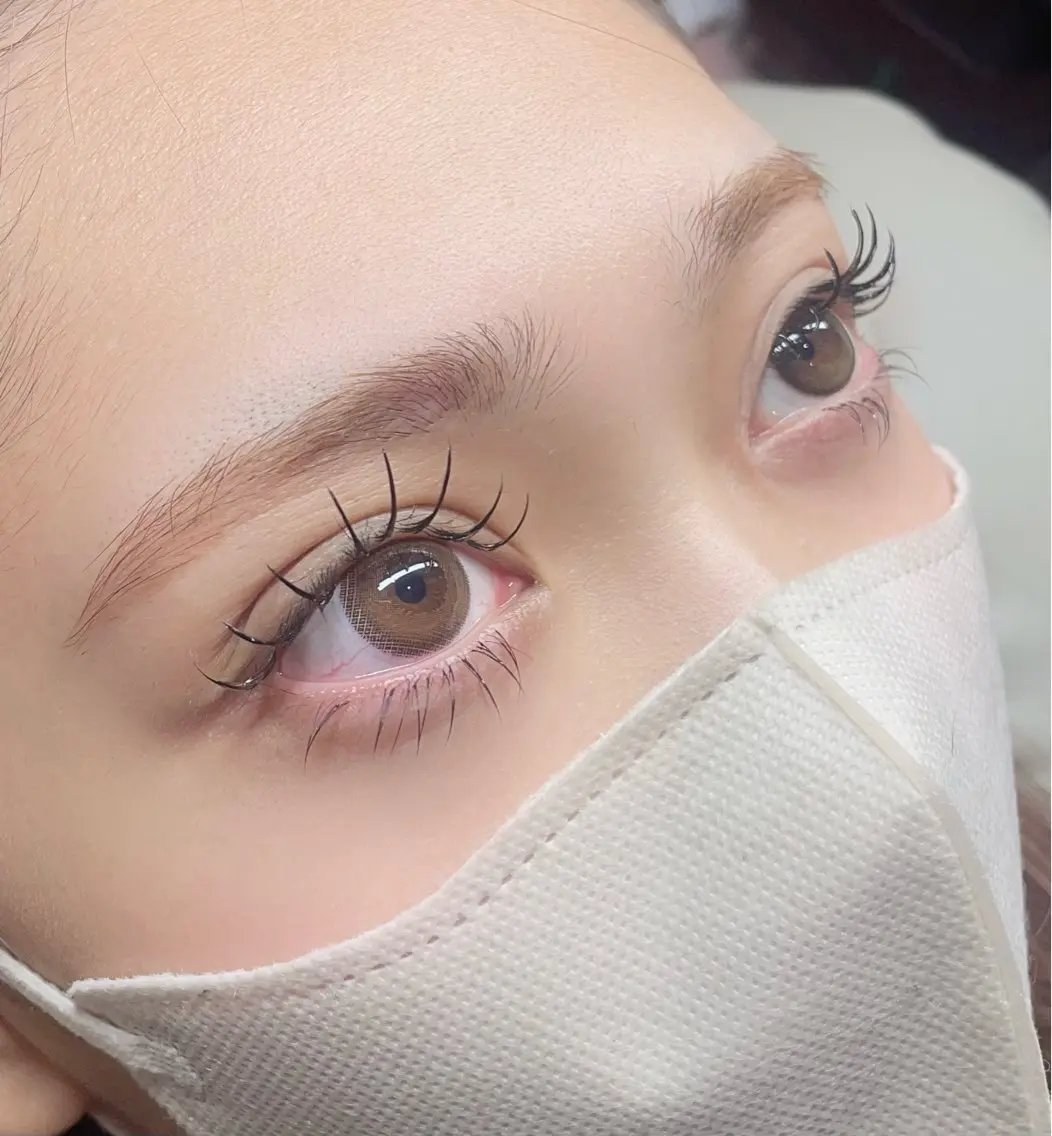 🤍マツエク🤍フラットラッシュ【140本】➕下まつ毛の写真