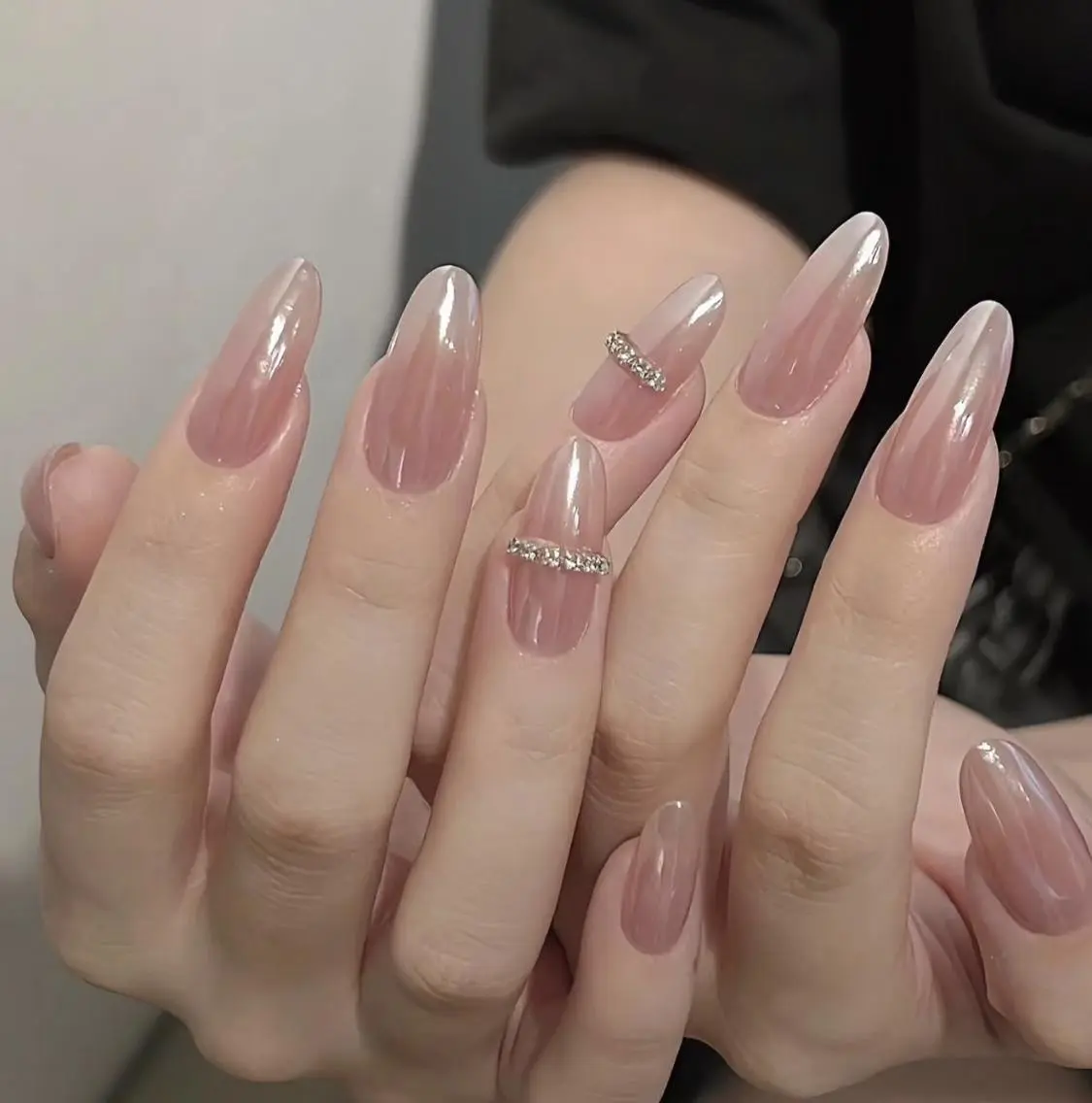 ネイル By moonネイル 🌷ワンホン/韓国風のネイルデザイン