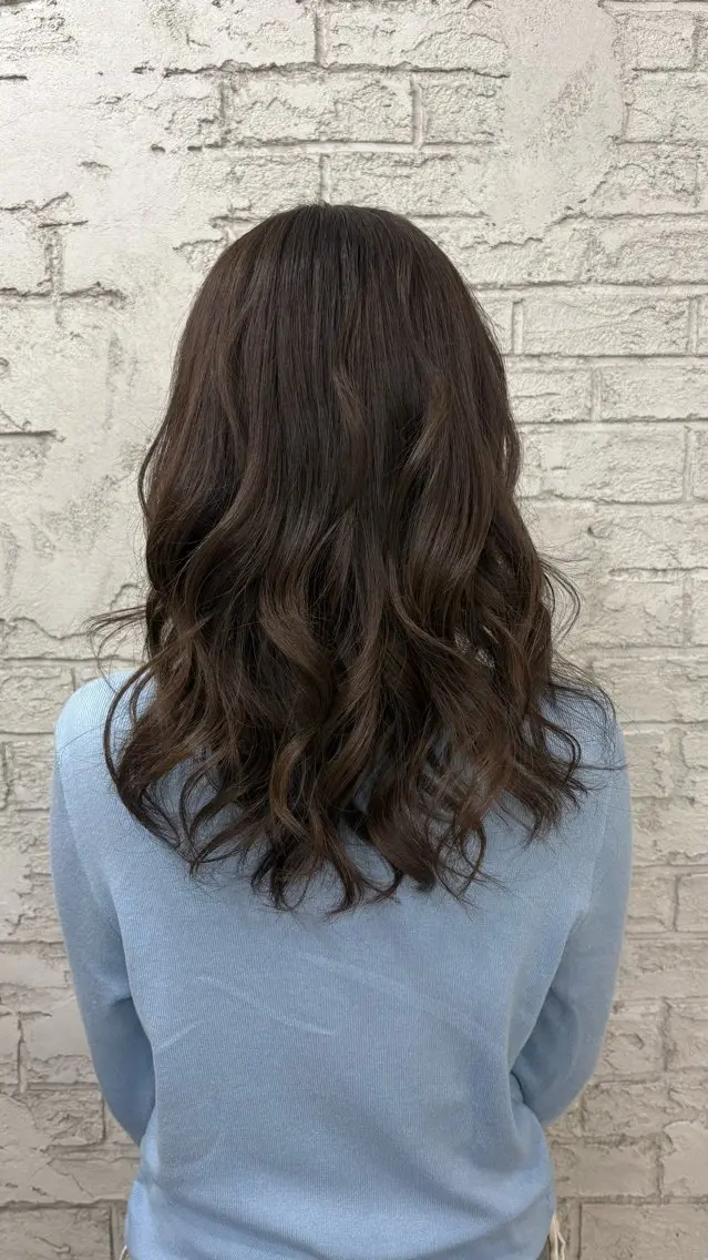 セミロング カラー カラーモデル募集 🌈MAMU🌈のヘアスタイル