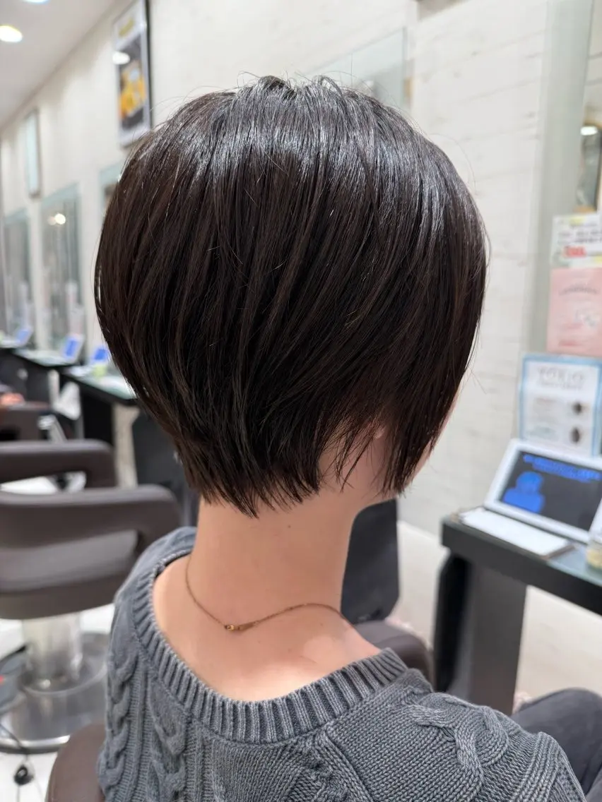 ショート EARTH 山﨑龍馬のヘアスタイル