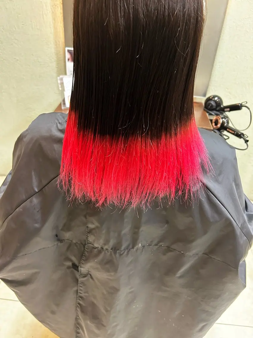 セミロング カラー PLIME SHOTAROのヘアスタイル