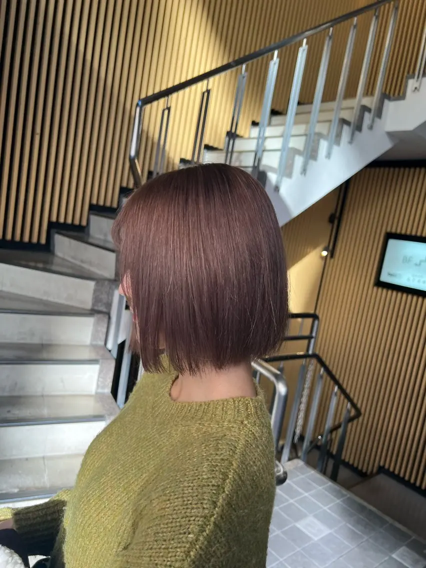 ショート カラー カット ヘアカラー ハイトーンカラー 坂本 翼のヘアスタイル