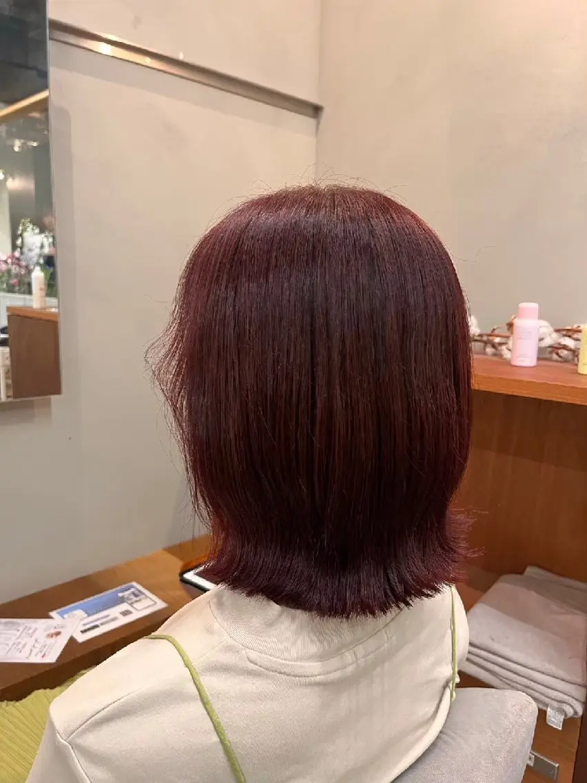ミディアム 🌸花屋併設🌸石垣 友基のヘアスタイル