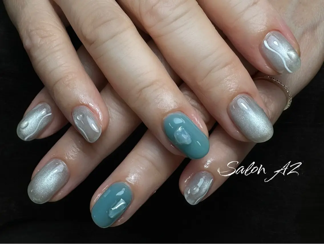 ネイル オフィスネイル ハンドネイル salon AZのネイルデザイン