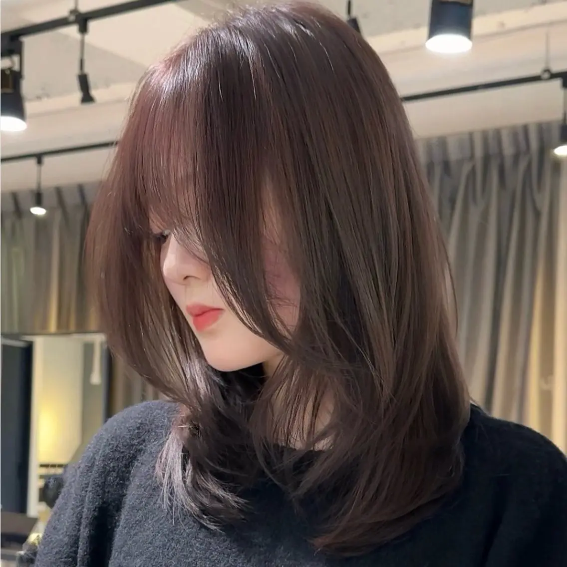 ミディアム 出仙 拓巳のヘアスタイル