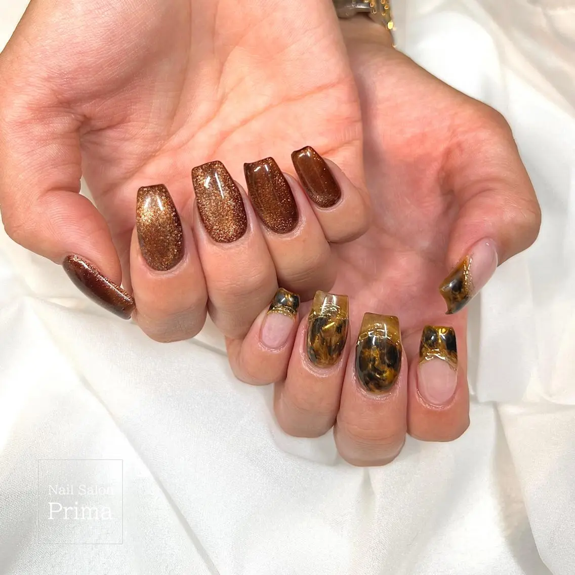 セミロング ネイル SalonPrima 西院Nail&Eyeのネイルデザイン