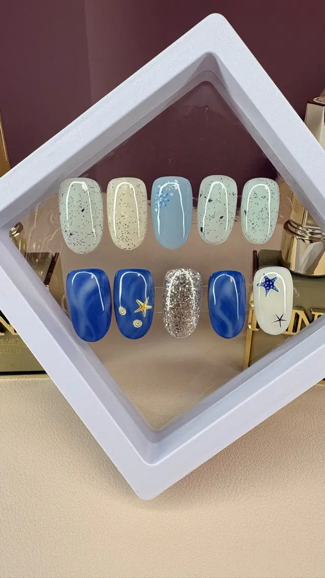 ショート ハンドネイル AMI Nailsalonのネイルデザイン