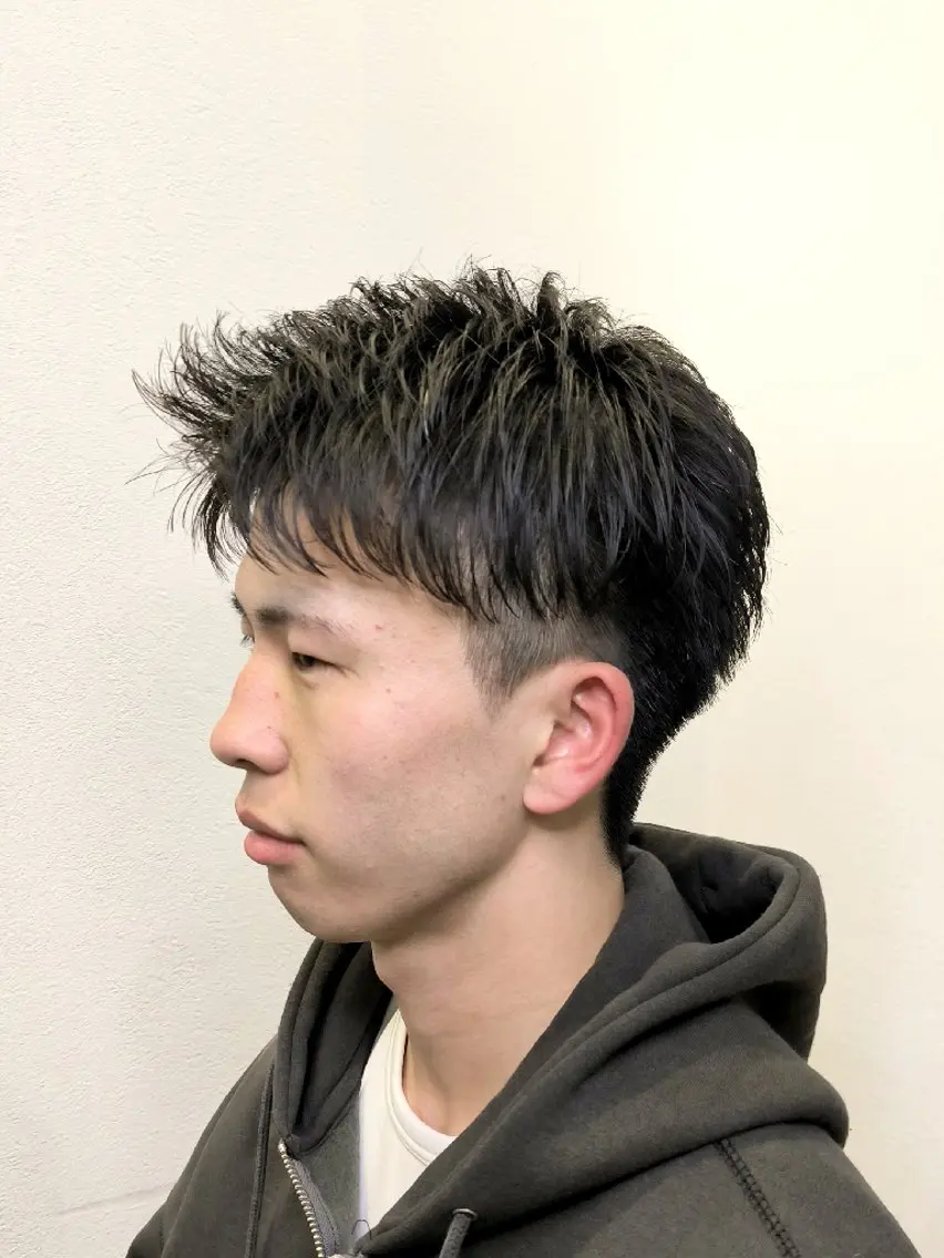 メンズ 廣多 克哉のヘアスタイル