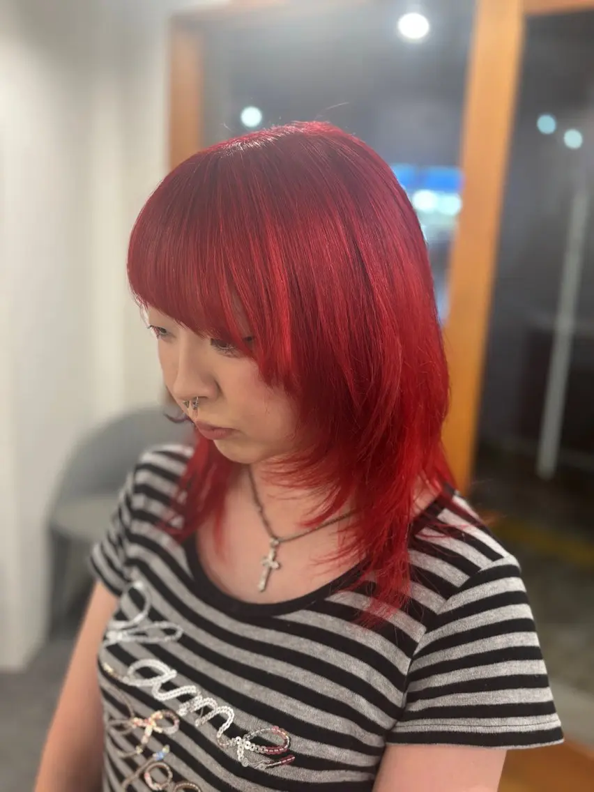 ミディアム カラー ヘアカラー SHIAN橋本店 🍒ゆな🍒のヘアスタイル