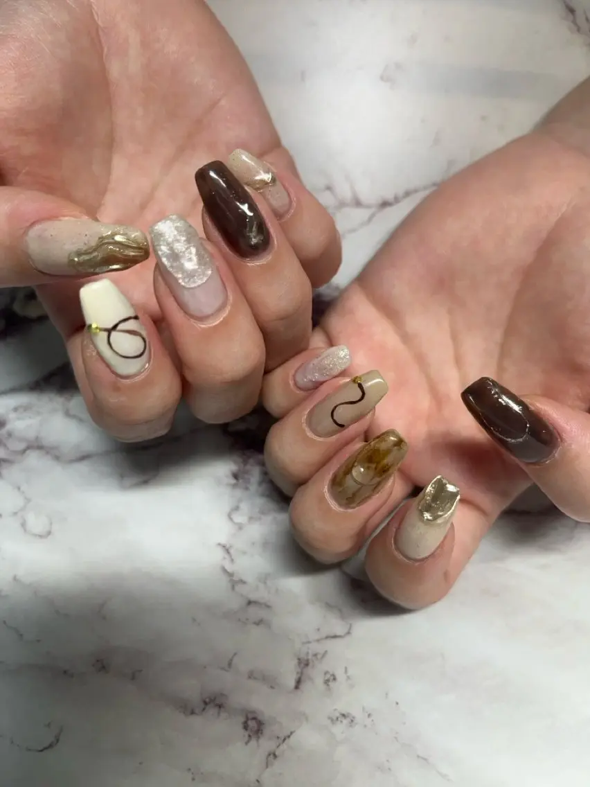ネイル mignon0312 ◡̈Mayaのネイルデザイン