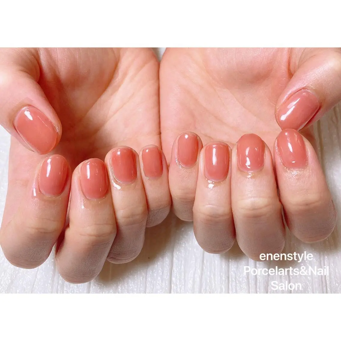 ミディアム ネイル 🐾enen style 🐾のネイルデザイン