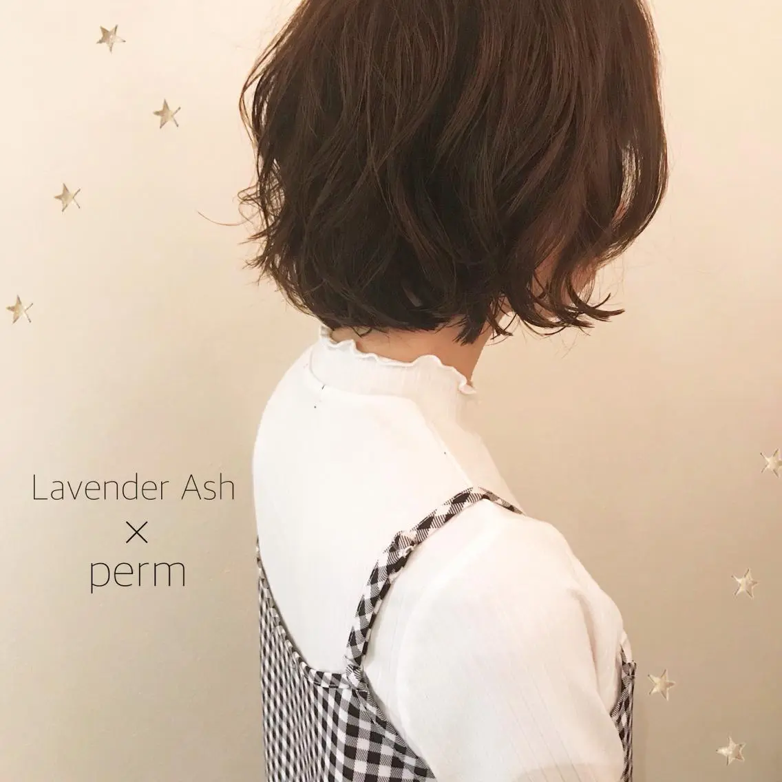 ショート パーマ 市川 千夏のヘアスタイル