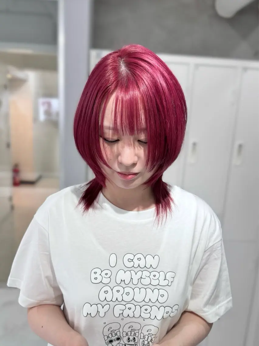 🖤周りと差がつく♡レイヤー/ウルフ/ハッシュ＋ケアブリーチWカラー✨の写真