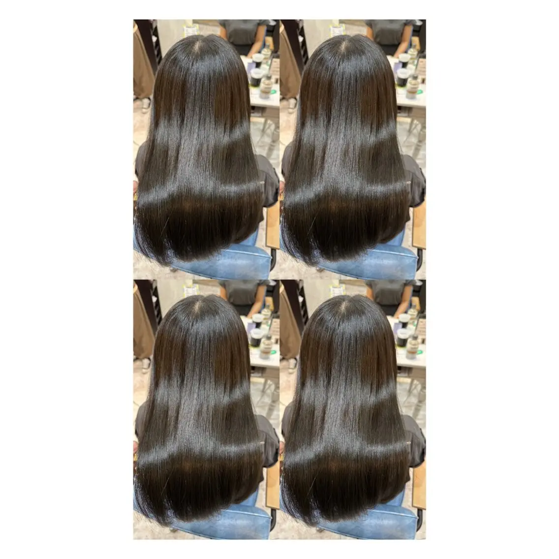 ロング カラー 透明感カラー 髪質改善 縮毛矯正 トリートメント カット ヘアカラー トリートメント 店長✨レイヤー✖️ 髪質改善✖️韓国ヘアのヘアスタイル