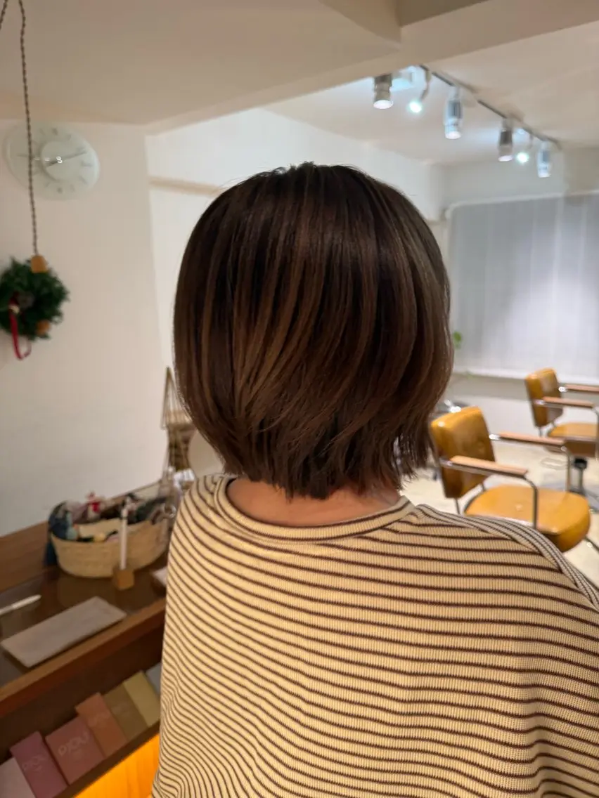 ショート 大津 寧々のヘアスタイル