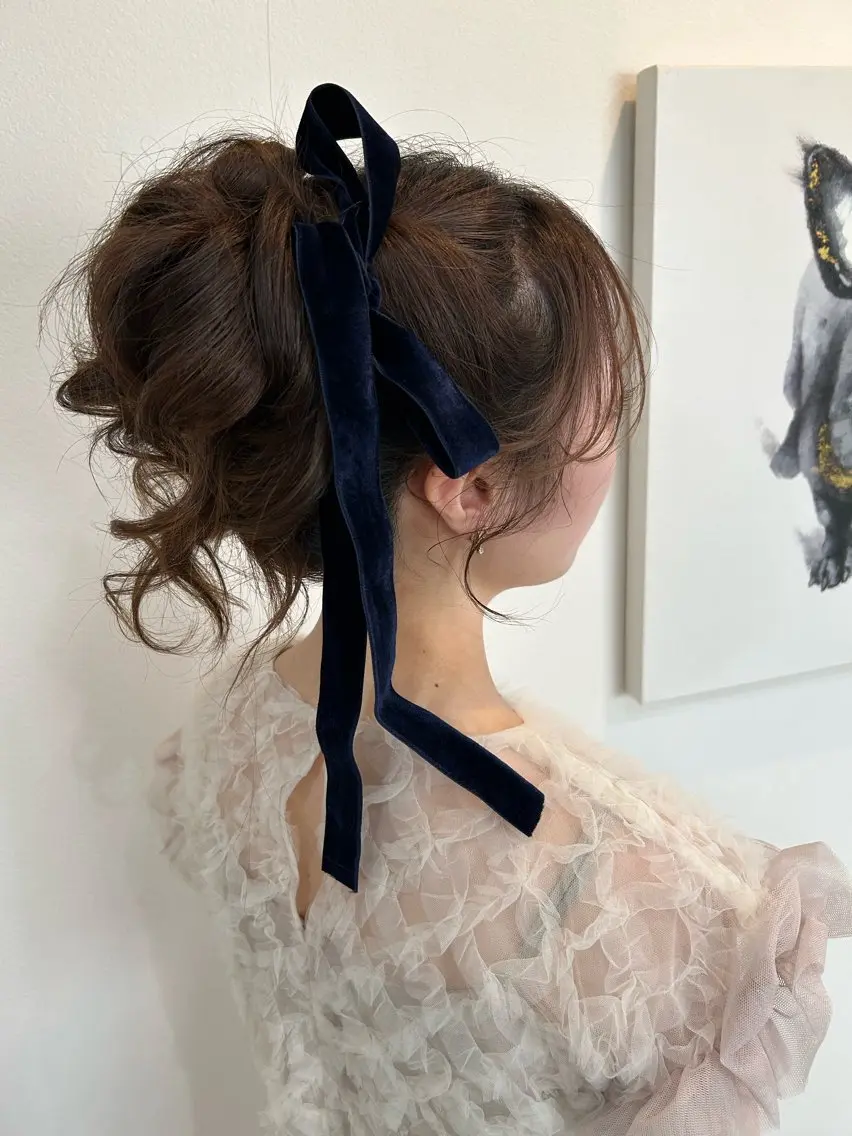 パーティーヘアセット🎀の写真