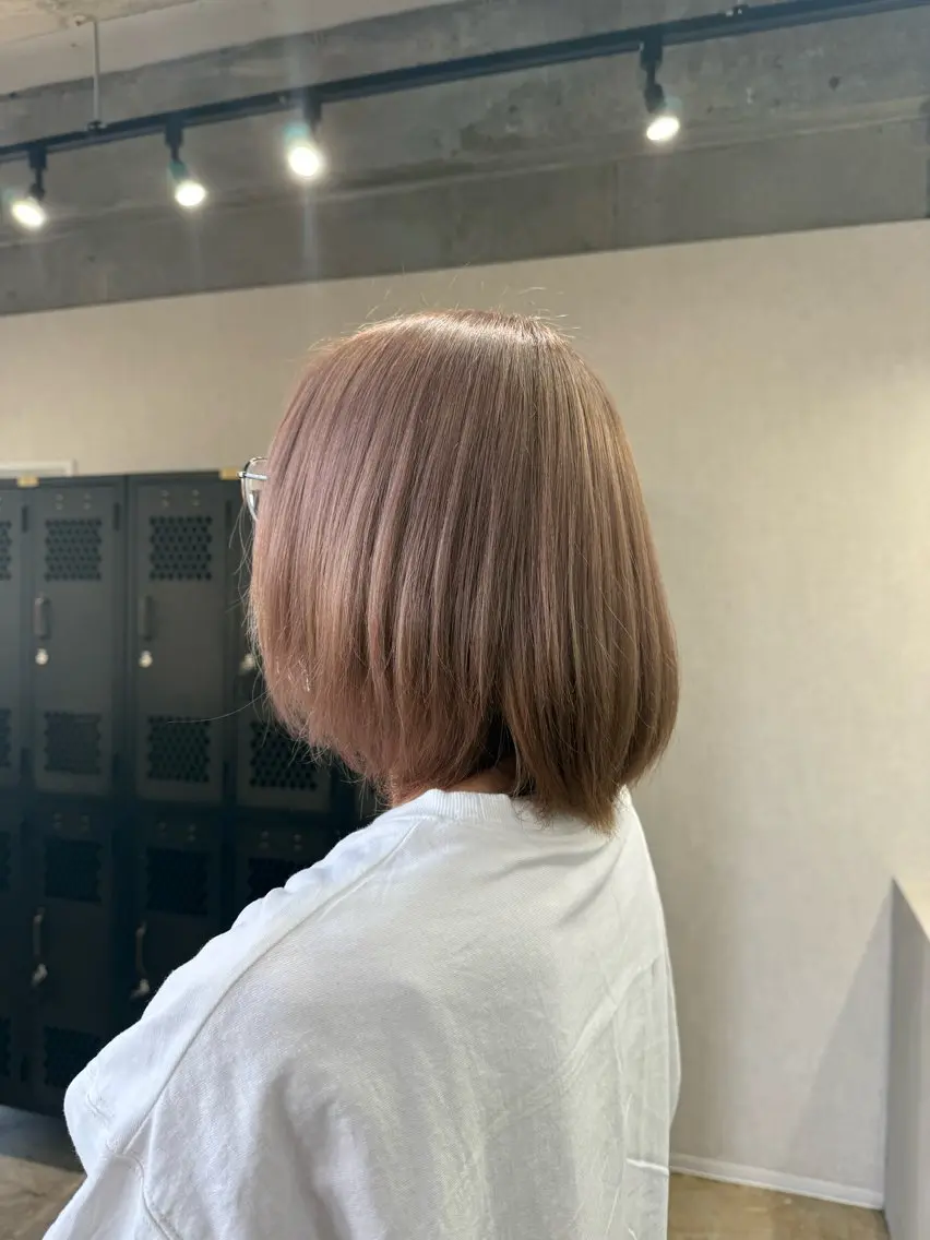 カラー ヘアカラー ルシ🎨/ハイトーン デザイン/髪質改善のヘアスタイル