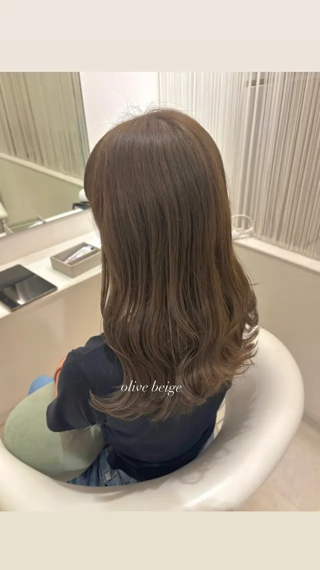 ロング ParveMix🫧 宮﨑 梨里のヘアスタイル