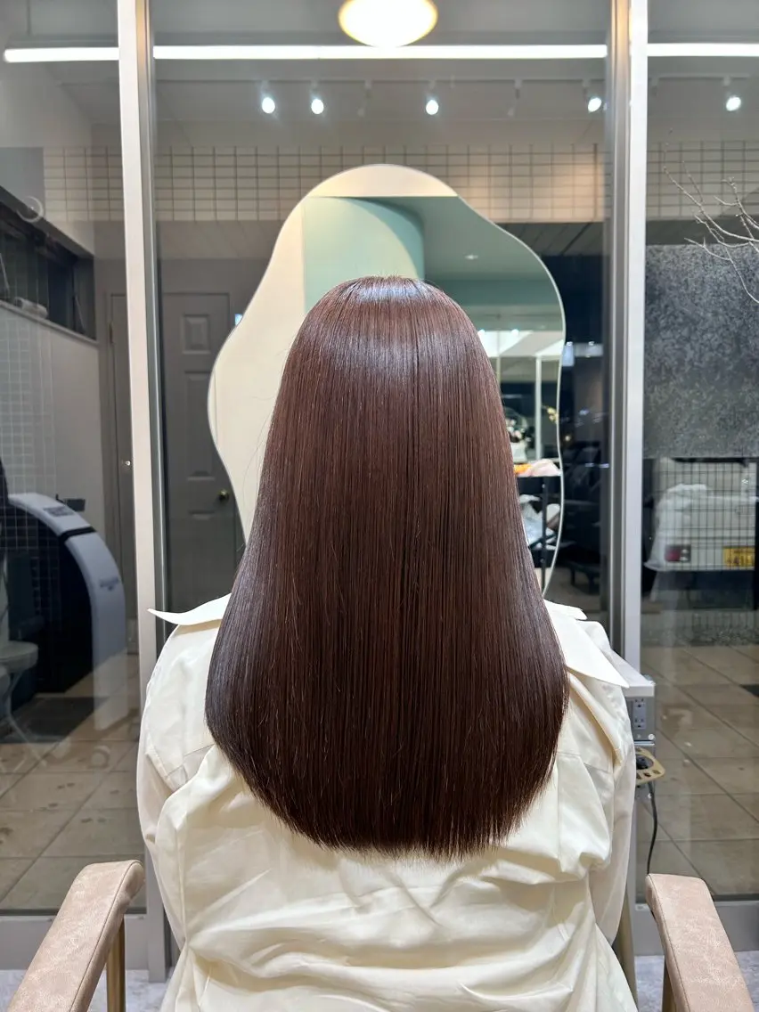 ロング トリートメント 酸熱トリートメント LOA Ririのヘアスタイル
