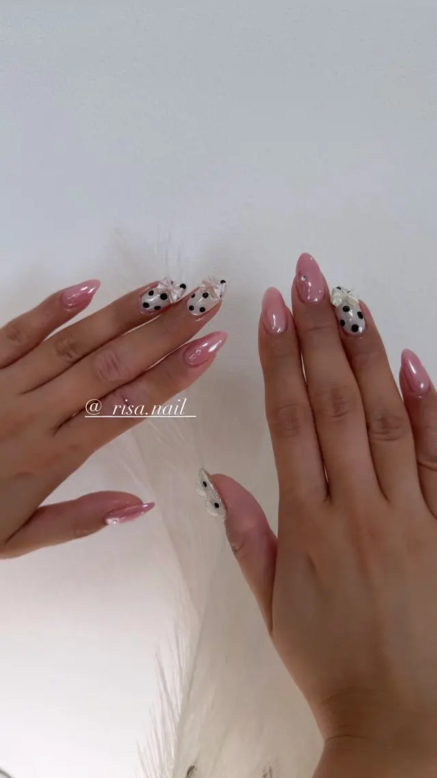 ネイル ハンドネイル 🅁nail🪞✨ risa🎀のネイルデザイン