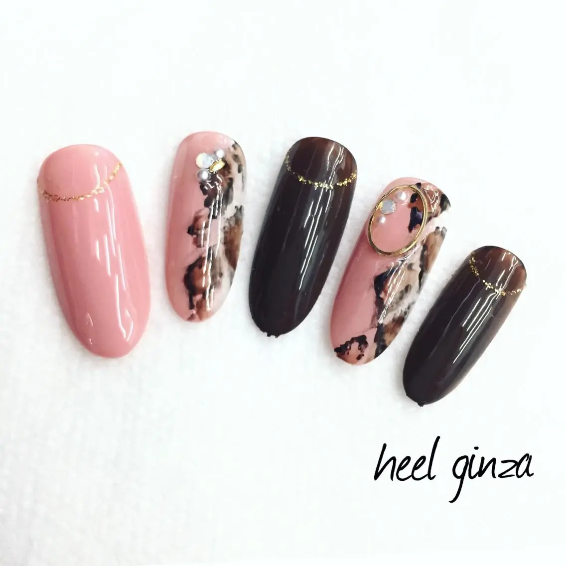 ネイル アニマル柄 miel nailのネイルデザイン