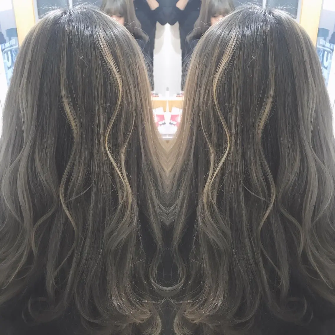 カラー ハイライトカラー ショート&ボブ井上 菜樹のヘアスタイル