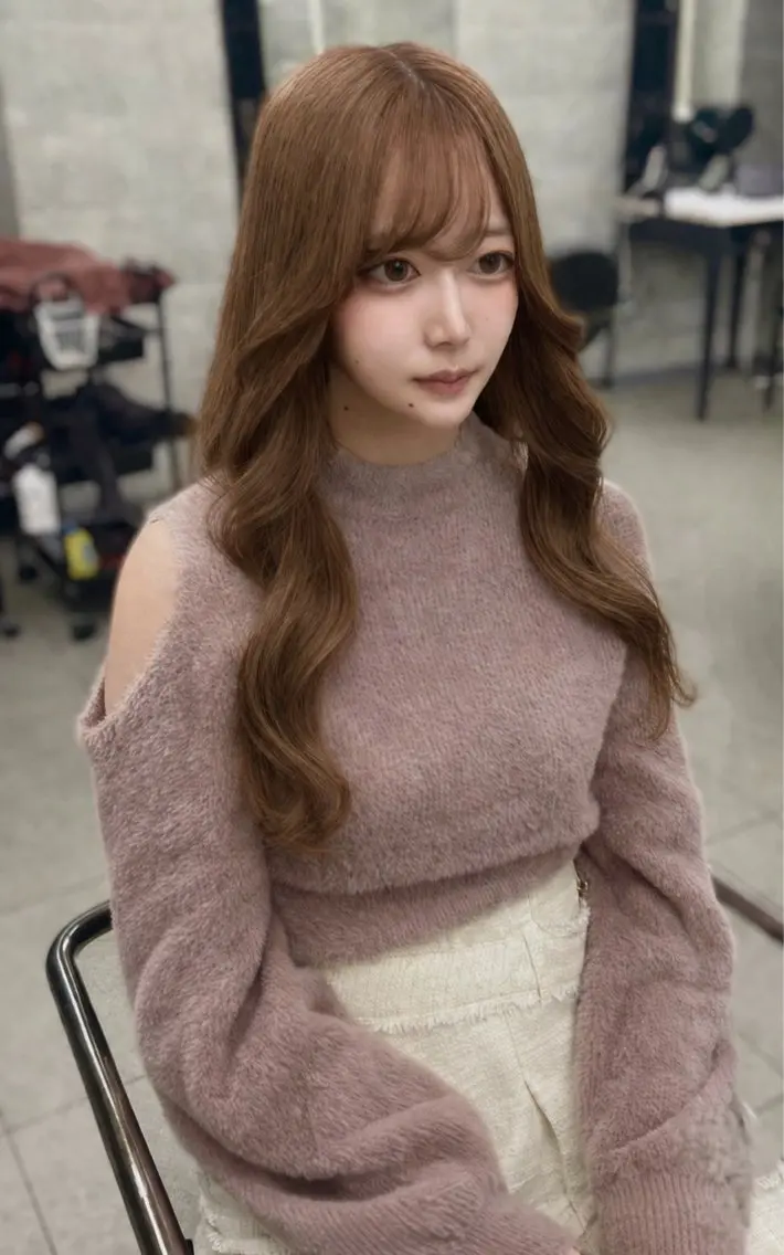 カラー ヘアカラー トリートメント 新宿美容室 ダブルカラーのヘアスタイル