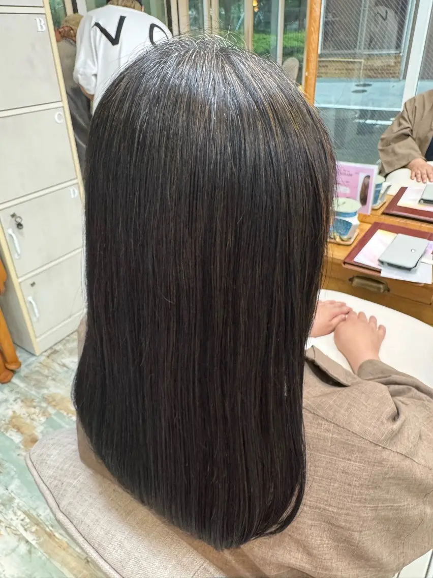 ミディアム 🌳池袋美容室🌳 albero林美里のヘアスタイル