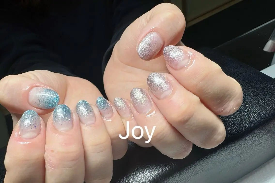 ネイル ジェルネイル グラデーション シンプルネイル Nail Salon JOYのネイルデザイン