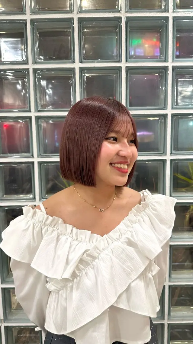ショート カット 遠藤 日和のヘアスタイル