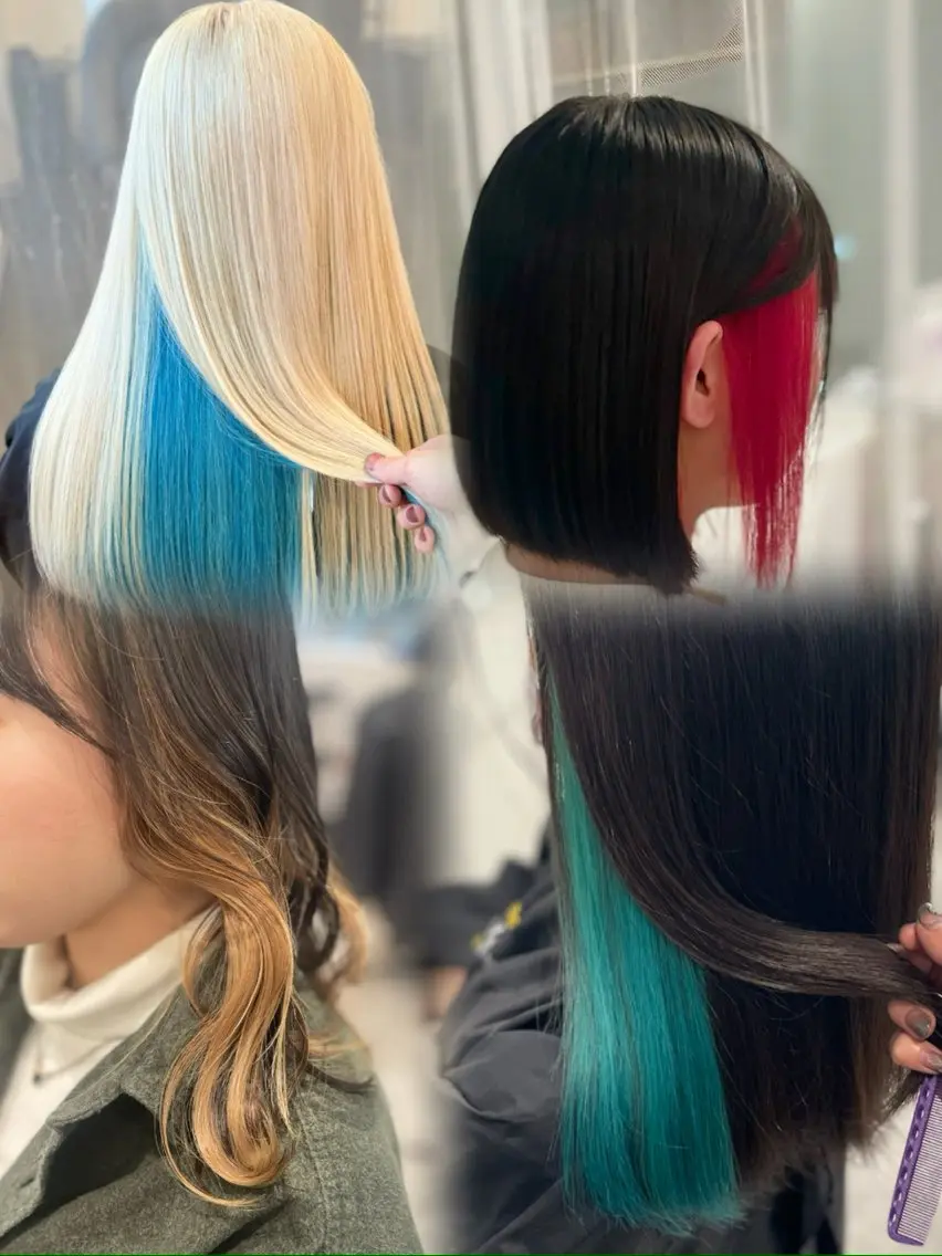 インナーカラー+艶トリートメントの写真