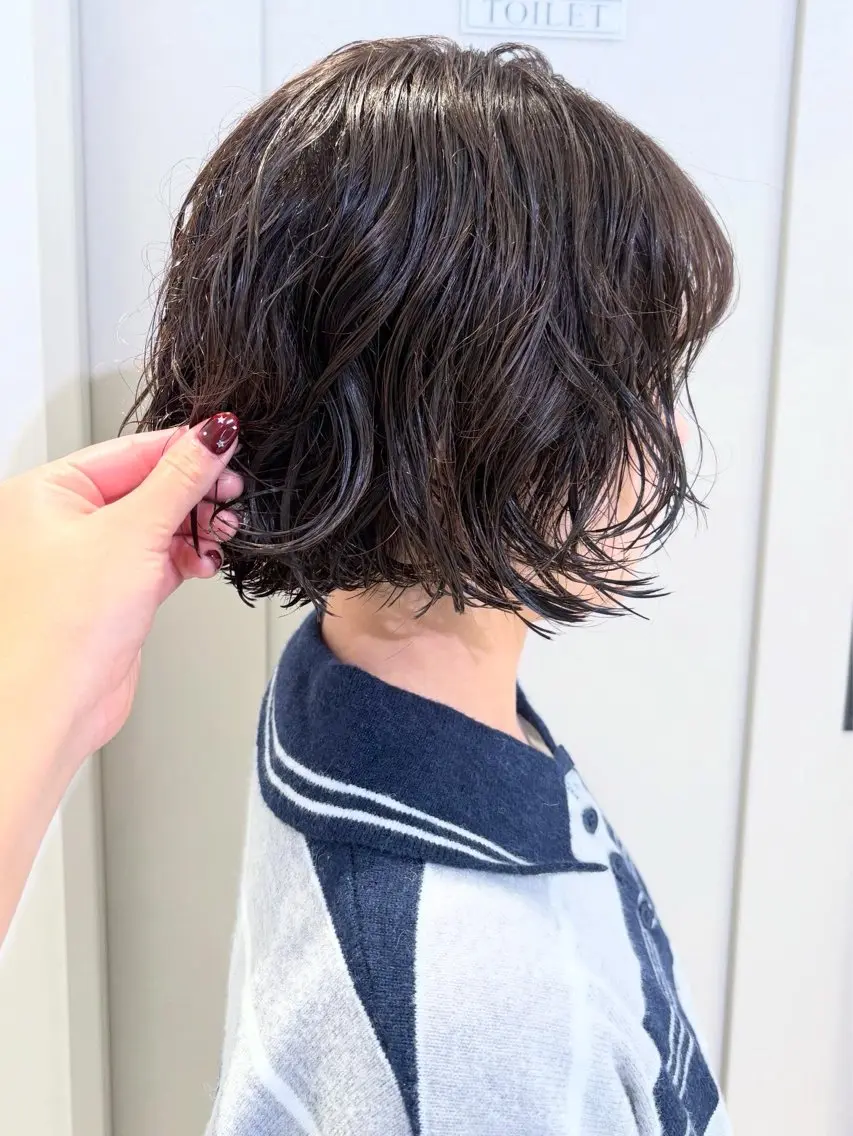 カット＋パーマ＋Aujuaトリートメント＋炭酸スパの写真