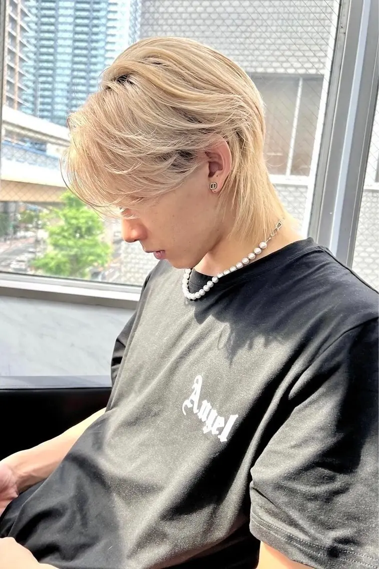 ショート メンズ カット ヘアカラー トリートメント レイヤーカット 縮毛矯正/西尾 幸樹のヘアスタイル