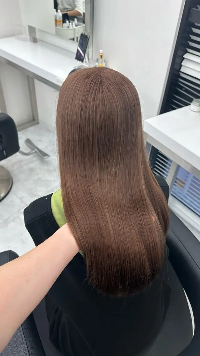 ロング カラー ヘアカラー ヘッドスパ ヘアセット 似合わせstyle ❤︎misaki❤︎のヘアスタイル