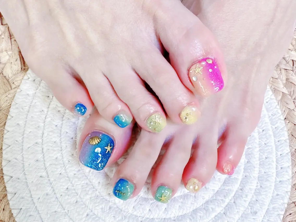 ネイル M🌷nail 長さだし専門店のネイルデザイン