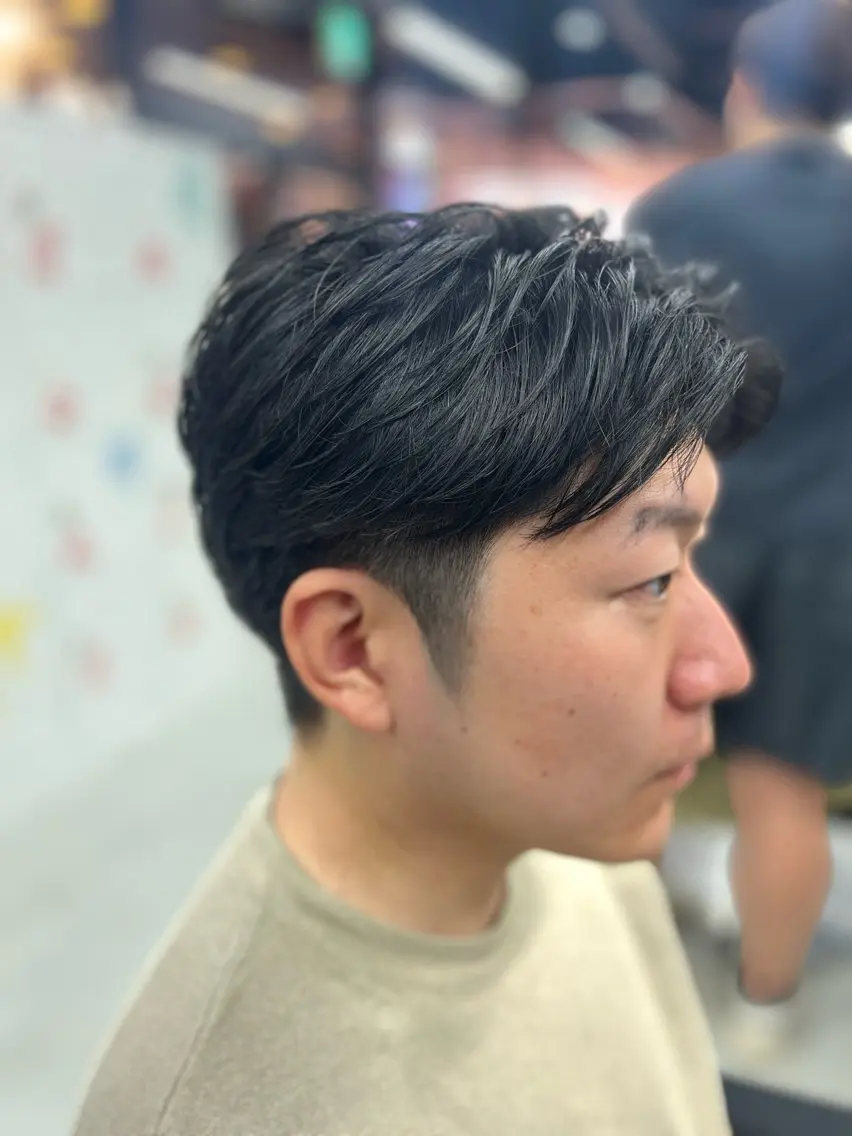 ショート パーマ メンズ 錦糸町/Men's cutパーマ石川史弥のヘアスタイル