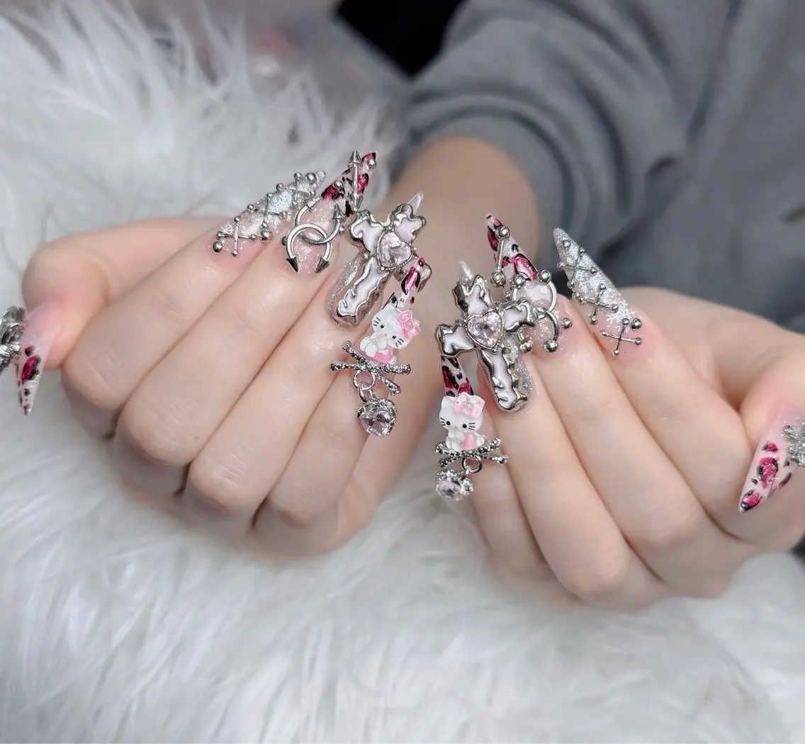 ネイル アートネイル フレンチネイル ジェルネイル 韓国ネイル マグネットネイル ハンドネイル Lenie Nail Okuboのネイルデザイン