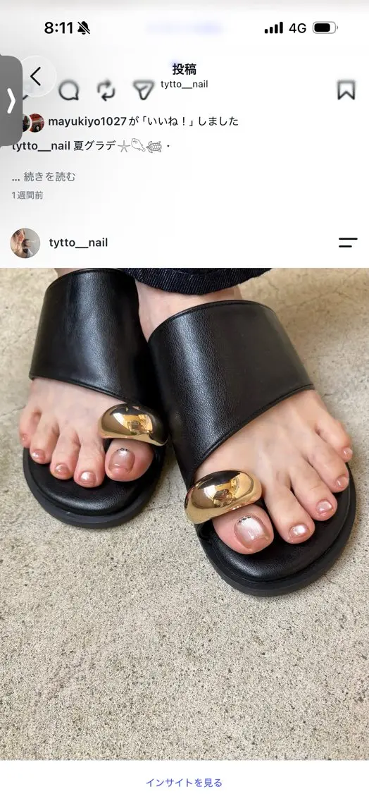 ネイル tytto nail ❤︎eriのネイルデザイン