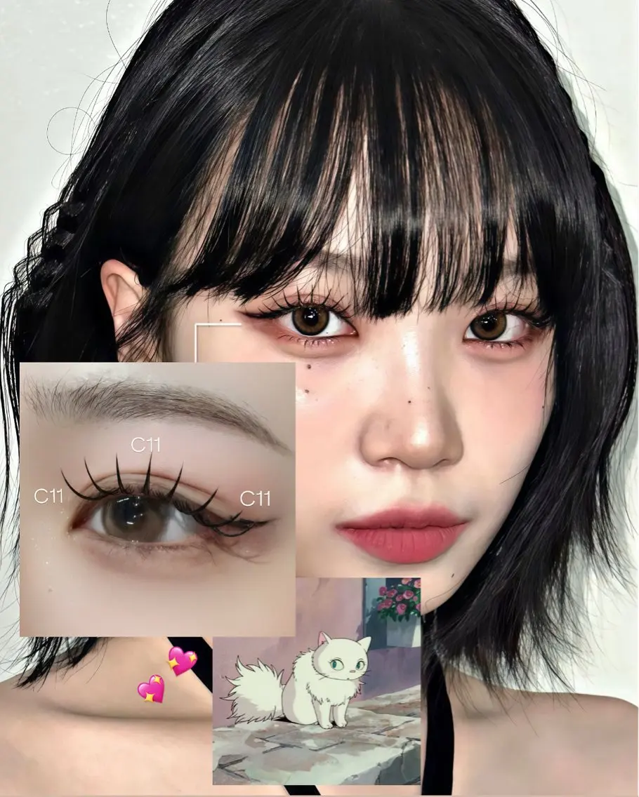 マツエク・マツパ フラットラッシュ 渋谷eyelash ☆KIKUCHI☆のマツエク・マツパデザイン