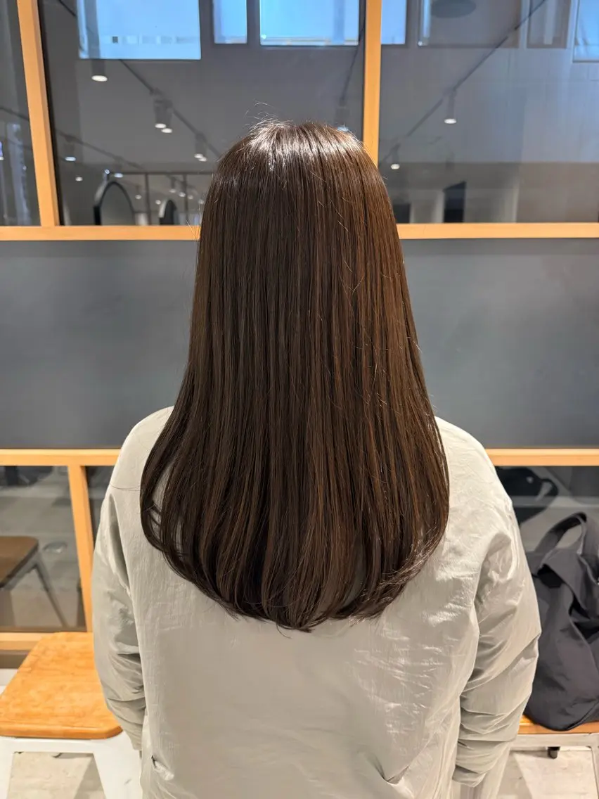 ロング み うのヘアスタイル