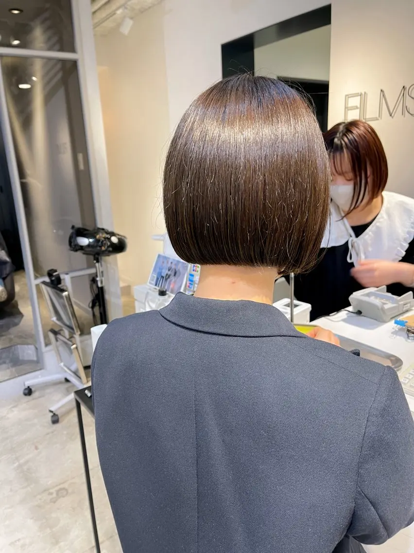 ショート メンズ清潔感のプロ 💈メンズパーマ藤田のヘアスタイル