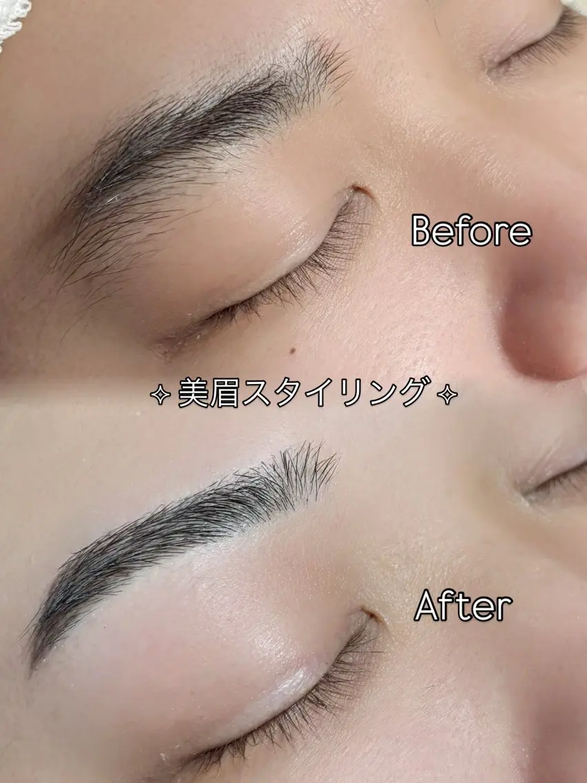 メンズ アイブロウ 眉毛ワックス脱毛 ワックス脱毛 眉カット その他(アイブロウ) Ralis_ towaのマツエク・マツパデザイン