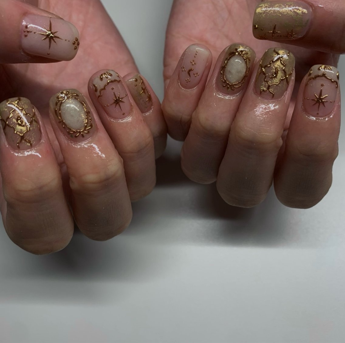 ネイル ニュアンスネイル ハンドネイル nailsalon nuit.のネイルデザイン