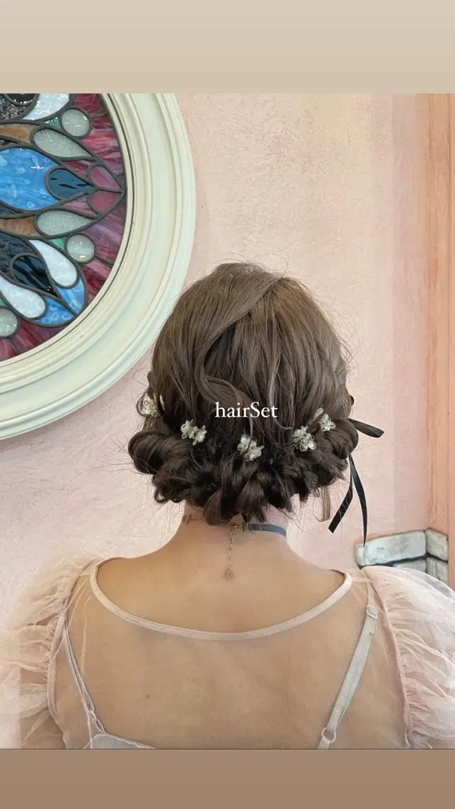 ロング ヘアセット KANA🌷 髪質改善のヘアスタイル