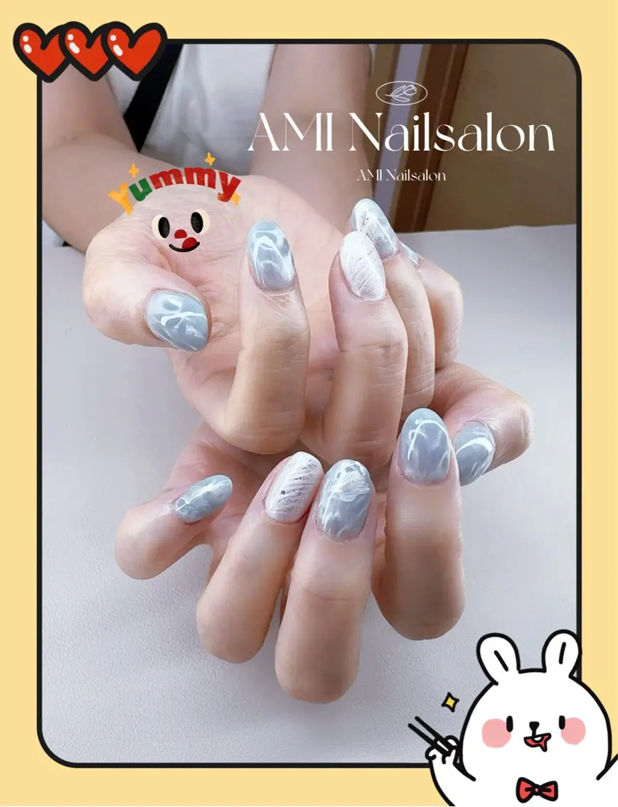 ミディアム ハンドネイル AMI Nailsalonのネイルデザイン