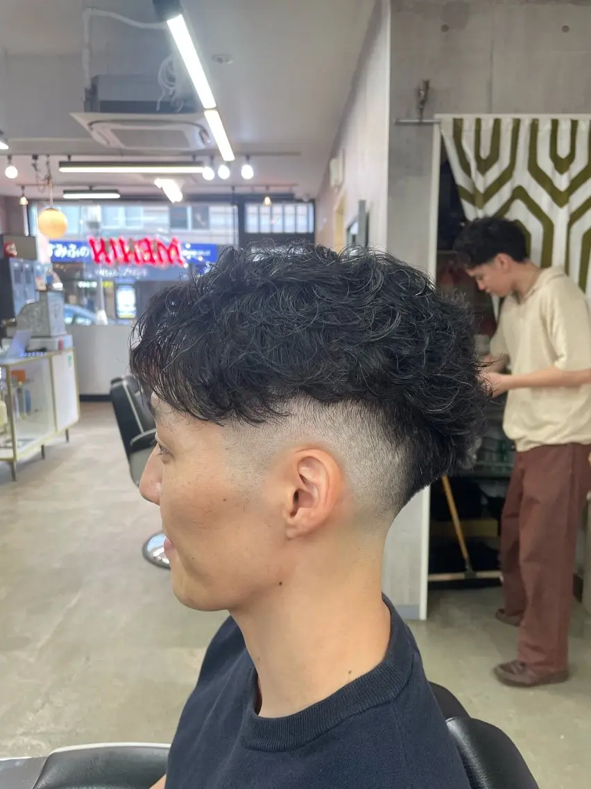 ショート メンズ特化/パーマ /swag/ルーカスのヘアスタイル