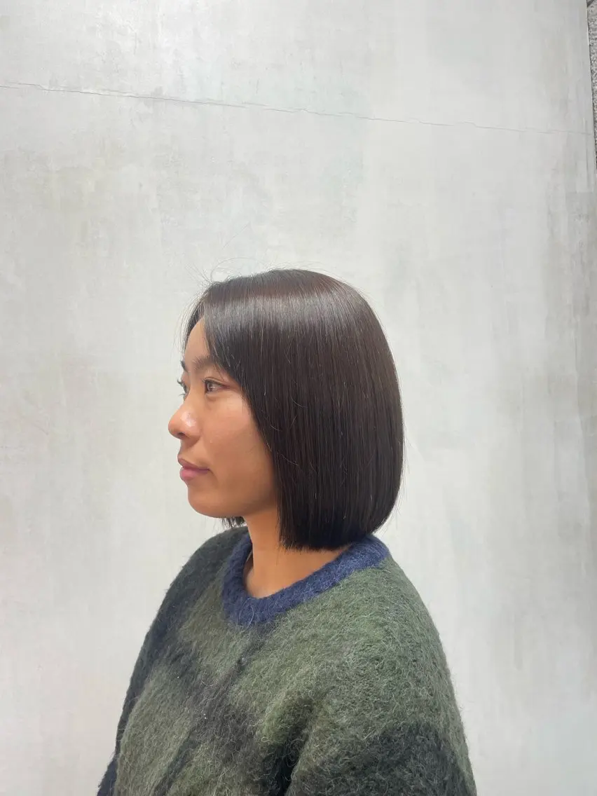 ショート 🧸顔周りカット /透明感🎀のヘアスタイル