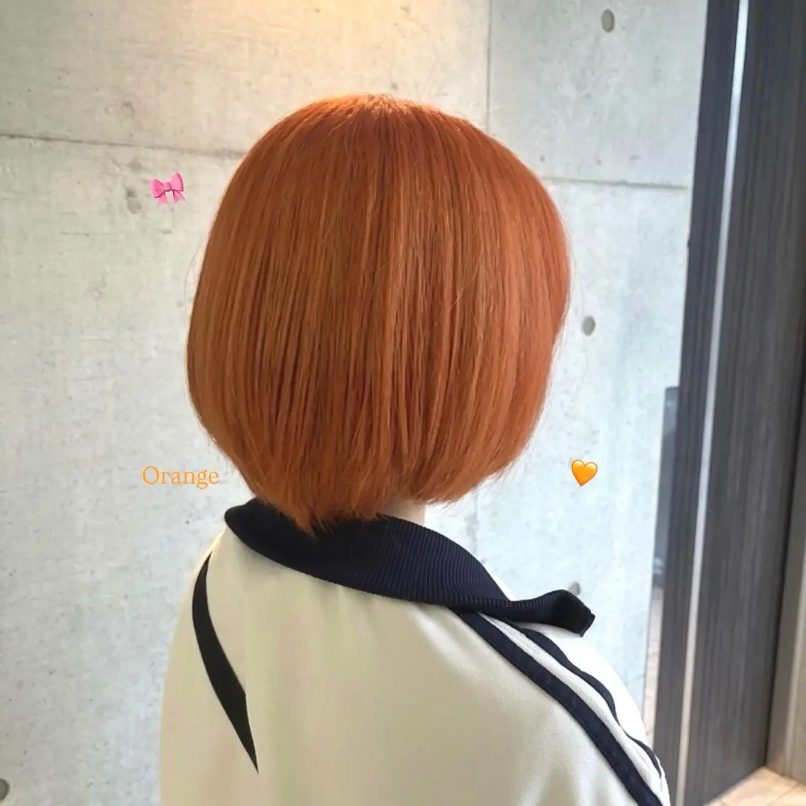 ショート ヘアカラー トリートメント hikari/大名/ 暖色カラー/ブリーチのヘアスタイル