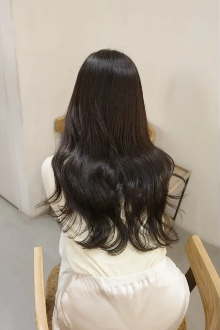 ロング 髪質改善 トリートメント カット ヘアカラー トリートメント 武田 幸恵のヘアスタイル