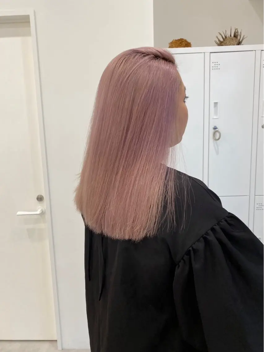 カラー ヘアカラー ｶﾗｰﾘｽﾄ🎀 ｼﾊﾞﾀ🪽のヘアスタイル